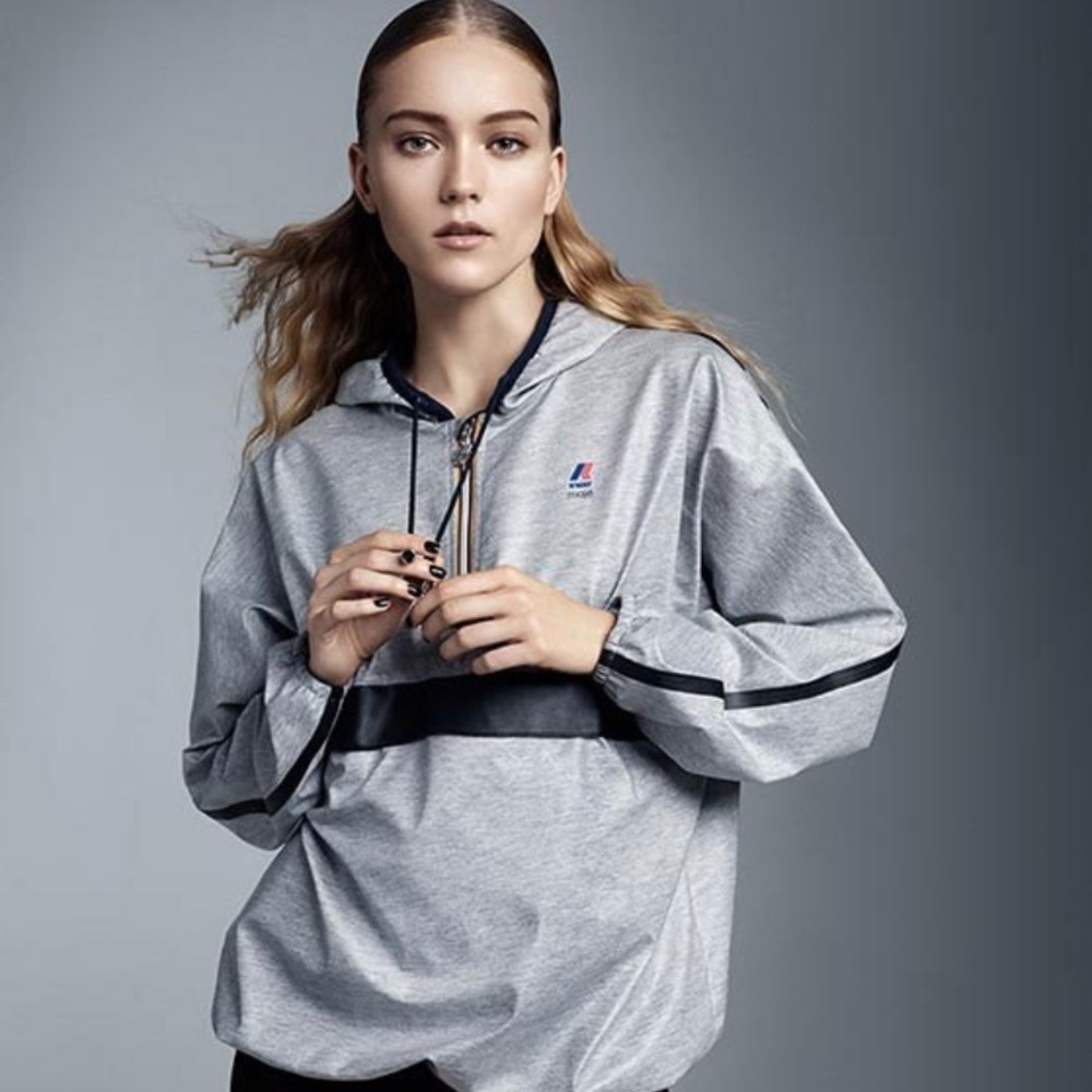 K-Way x Maje xs windbreaker